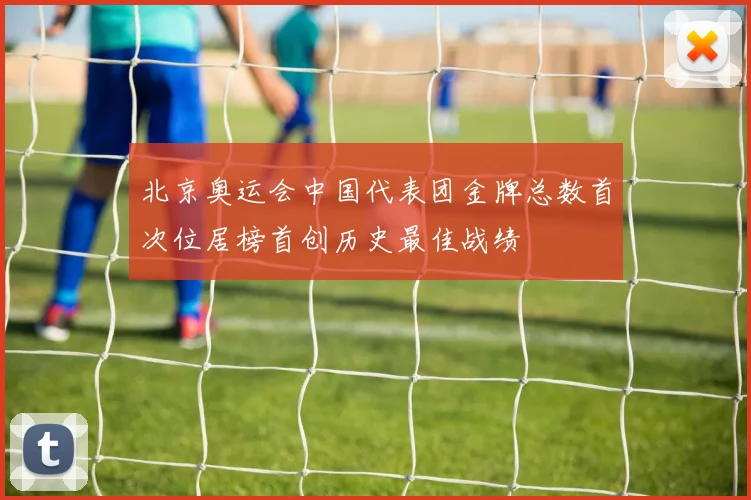 北京奥运会中国代表团金牌总数首次位居榜首创历史最佳战绩